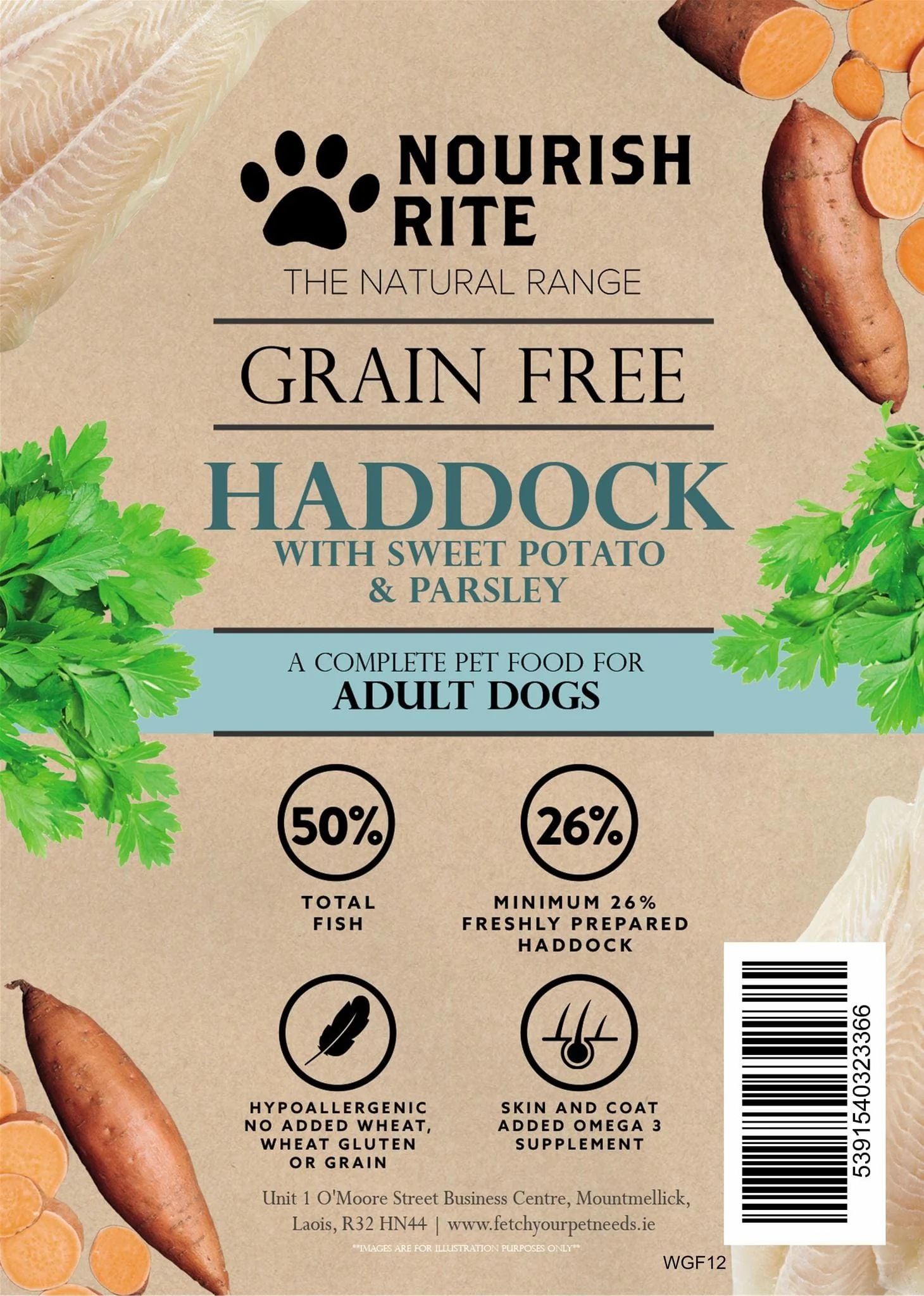 Nourish Rite Grain Free Adult - Haddock - Image 3