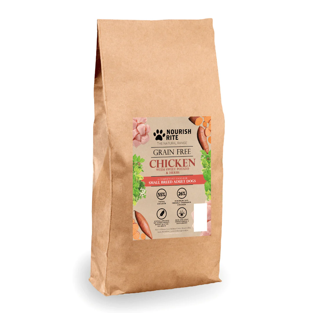 Nourish Rite Grain Free Small Breed Dog Food - Chicken
