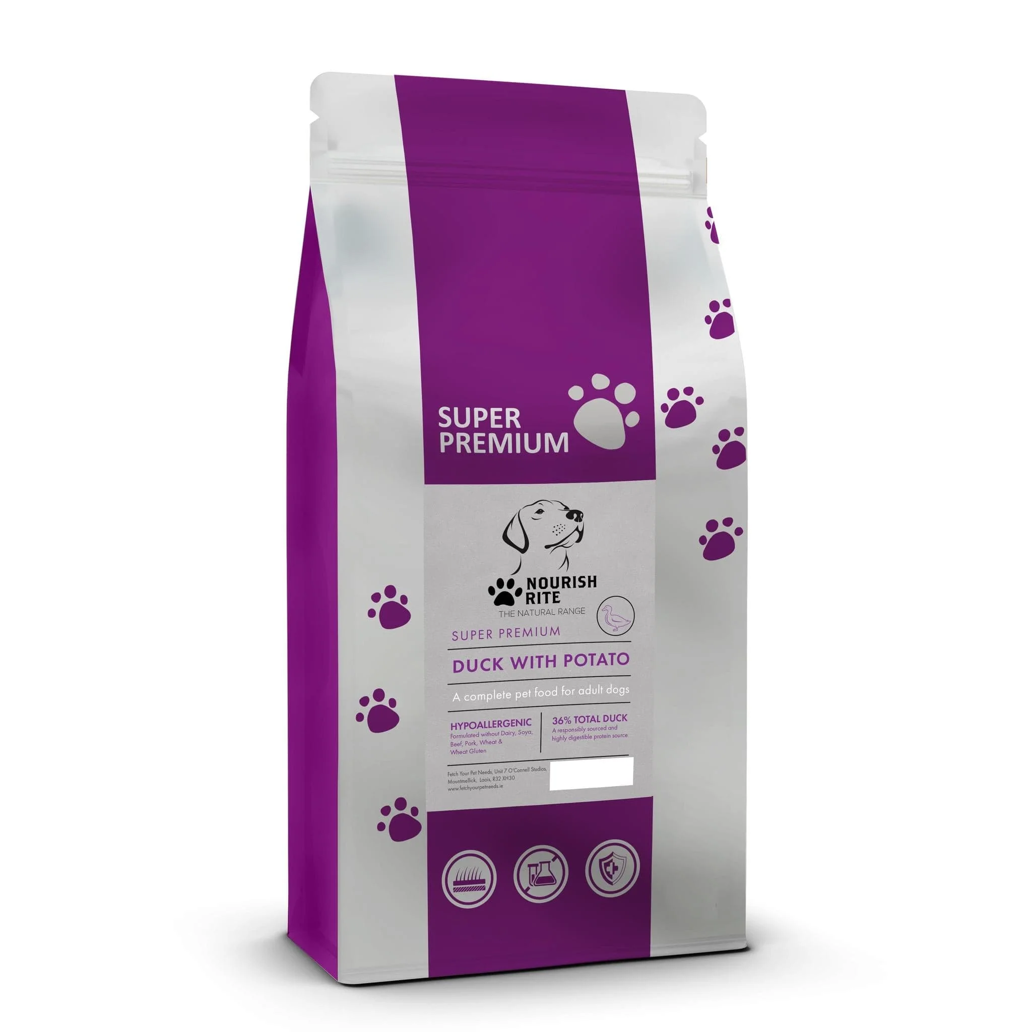 Nourish Rite Premium Adult Duck and Potato - Image 3