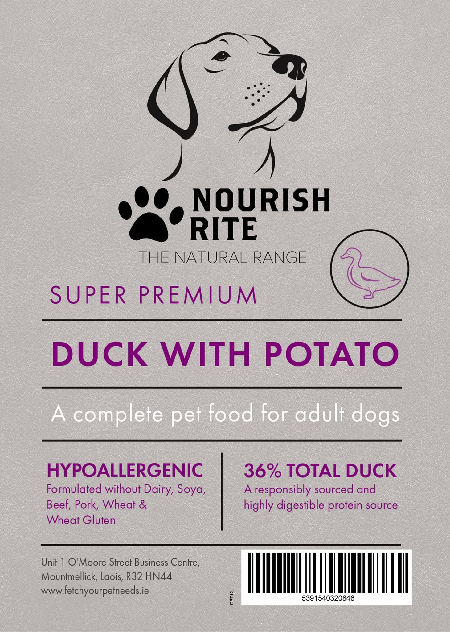 Nourish Rite Premium Adult Duck and Potato - Image 4