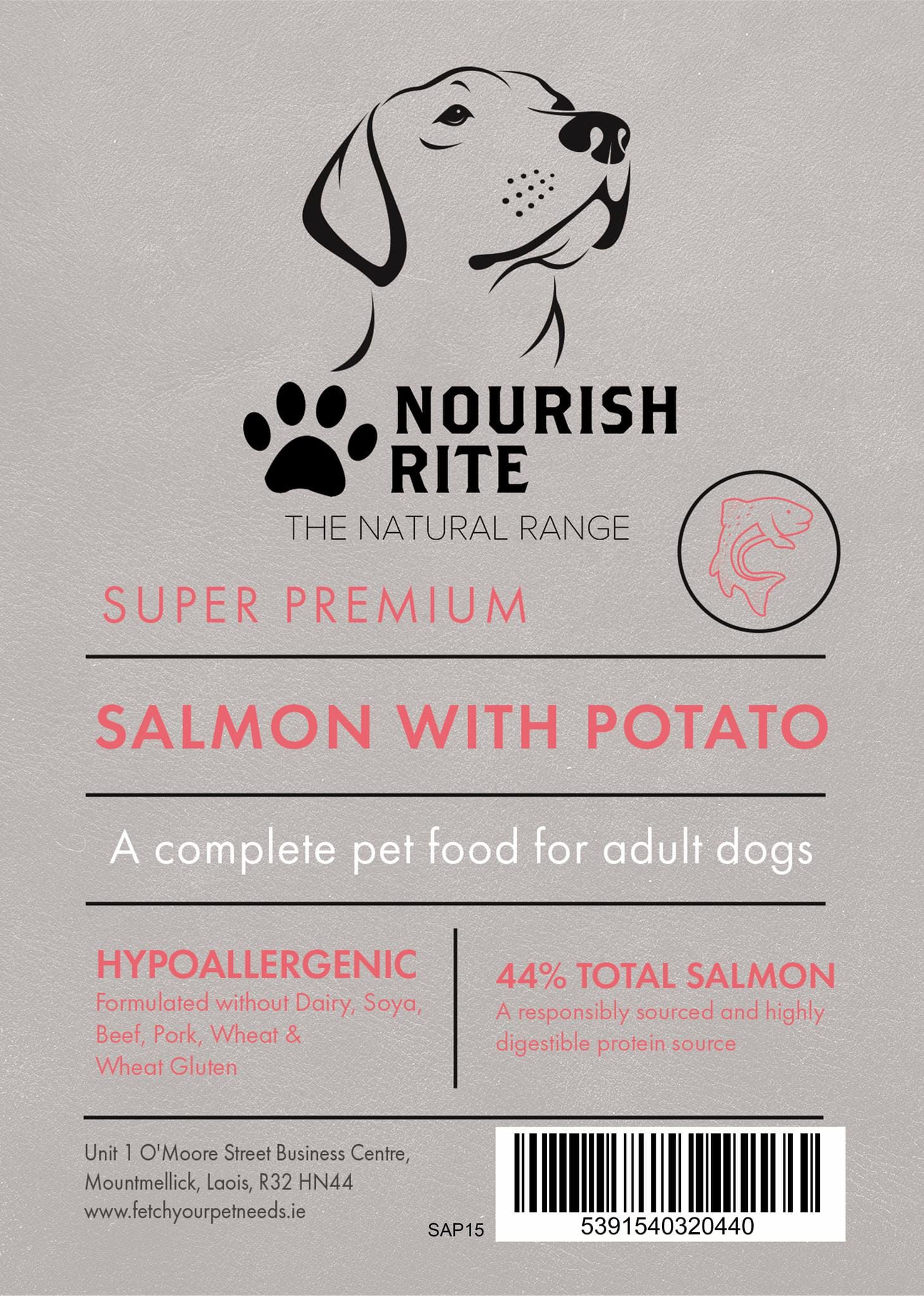 Nourish Rite Premium Adult Salmon and Potato - Image 4