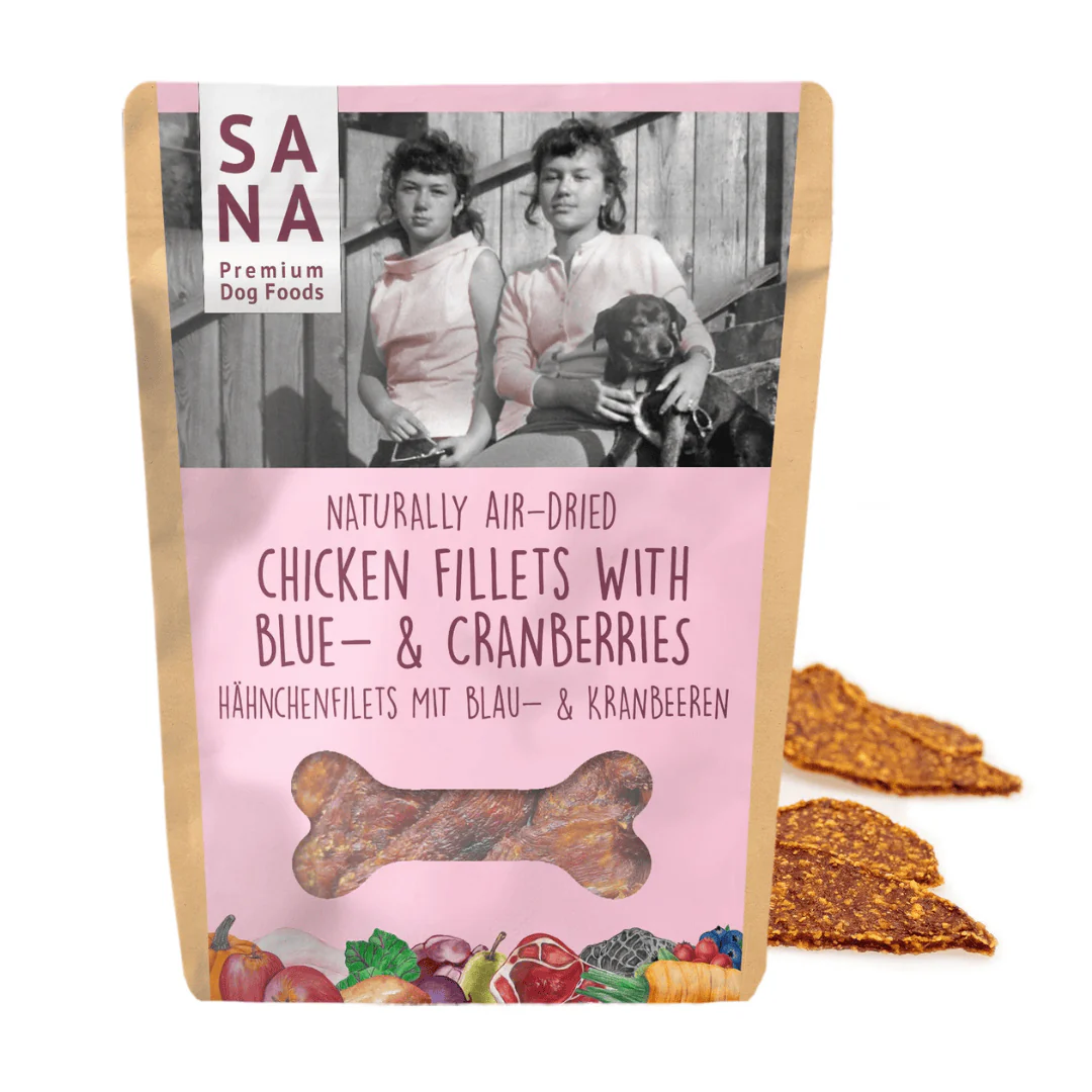 Sana Air Dried Chicken Fillets with Blueberries & Cranberries