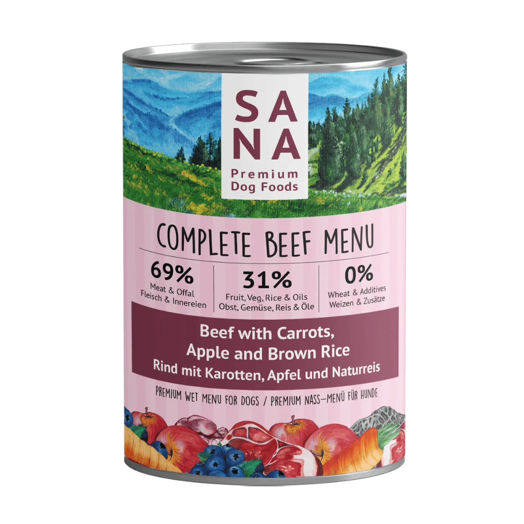 Sana Complete Beef Wet Menu - Image 2