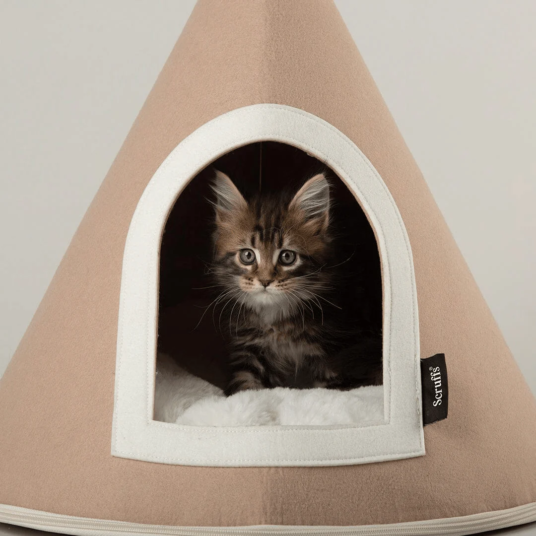 Scruffs Stockholm Felt Cone Cat Bed - Image 2