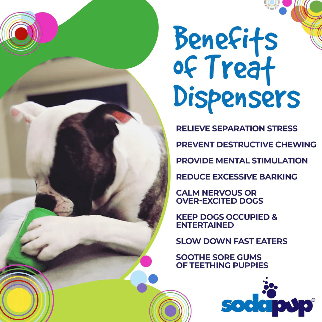 SodaPup Durable Soda Can Chew and Treat Toy - Image 4