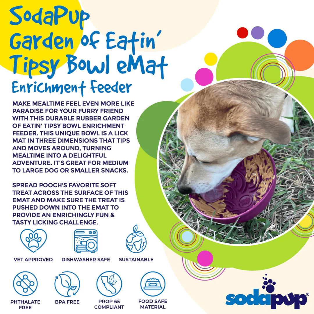 SodaPup Garden of Eatin' Tipsy Bowl - Image 3