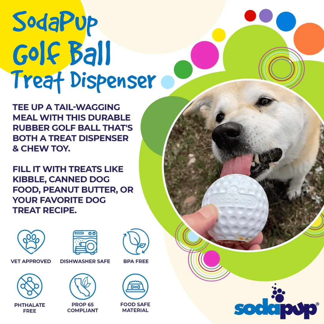 SodaPup Golf Ball Chew & Treat Dispenser - Image 3