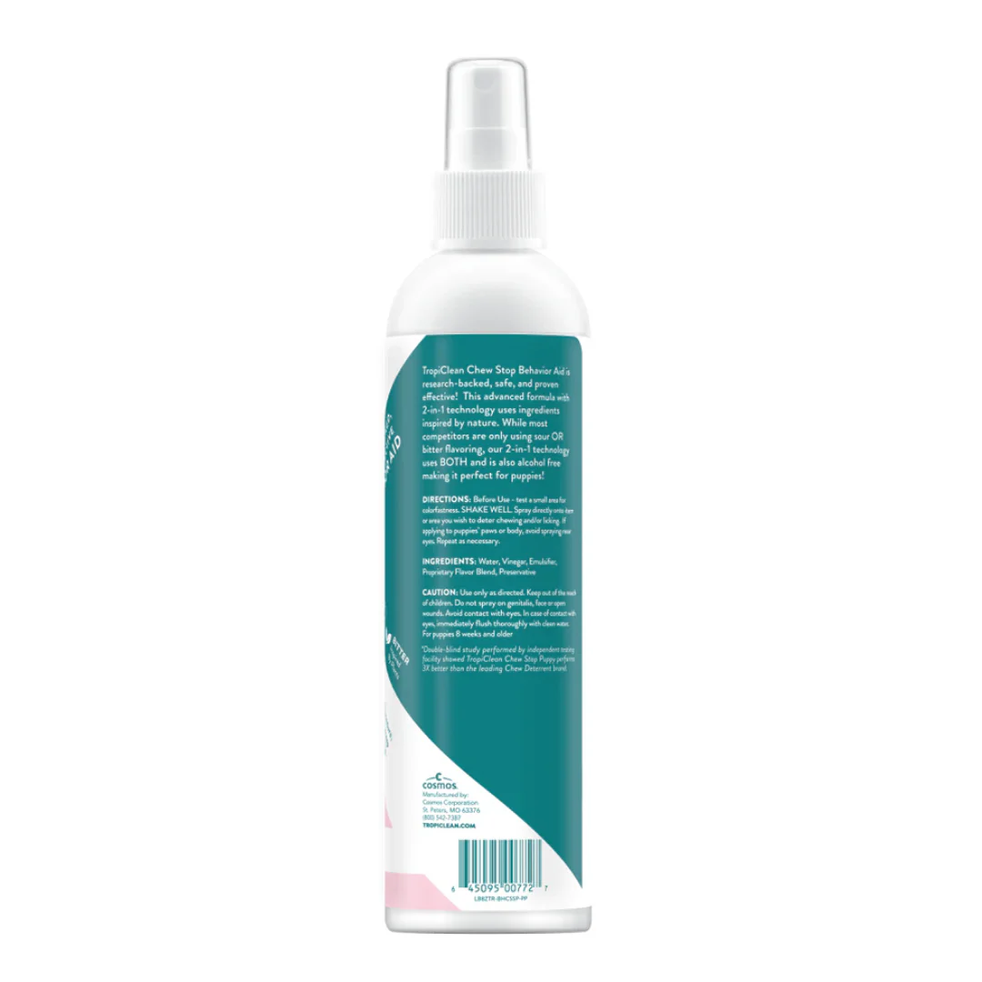 TropiClean Chew Stop Behavior Aid Puppy Spray 236ml - Image 7