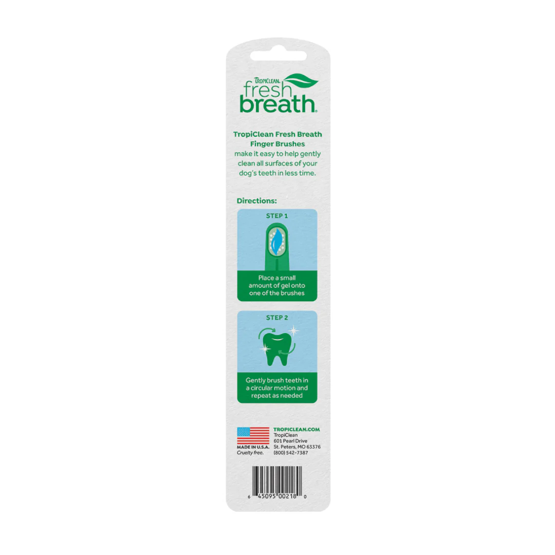 Tropiclean Fresh Breath Finger Brushes - Image 4