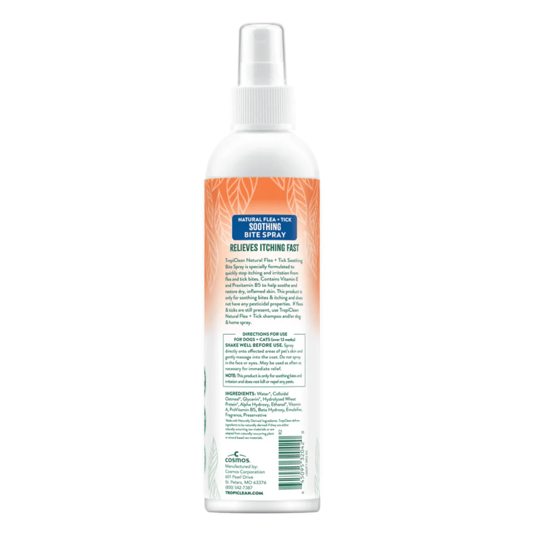 TropiClean Natural Flea + Tick Bite Relief Spray for Pets 236ml - Image 7