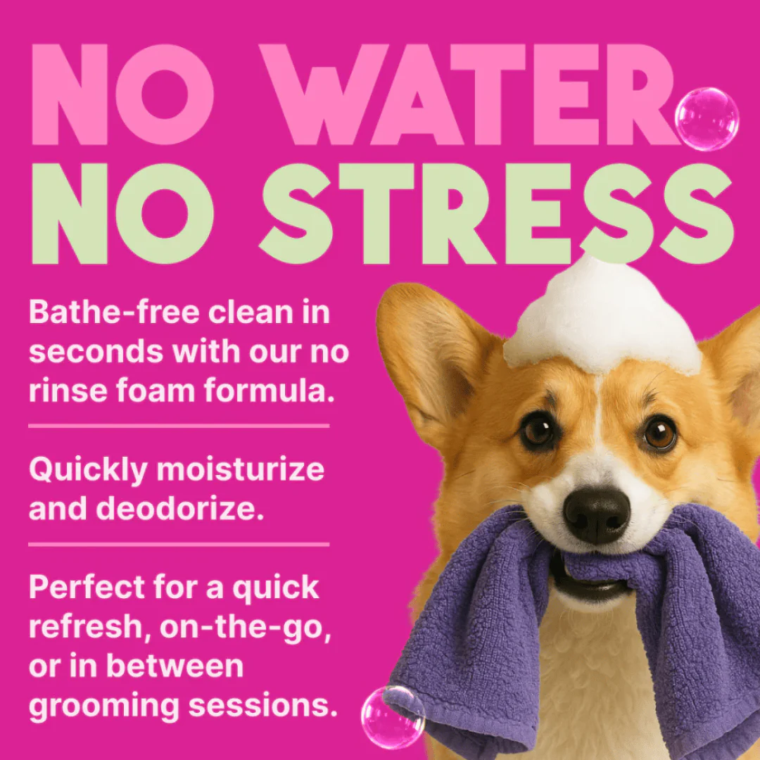Tropiclean Waterless Deep Cleaning Shampoo for Pets - Image 2