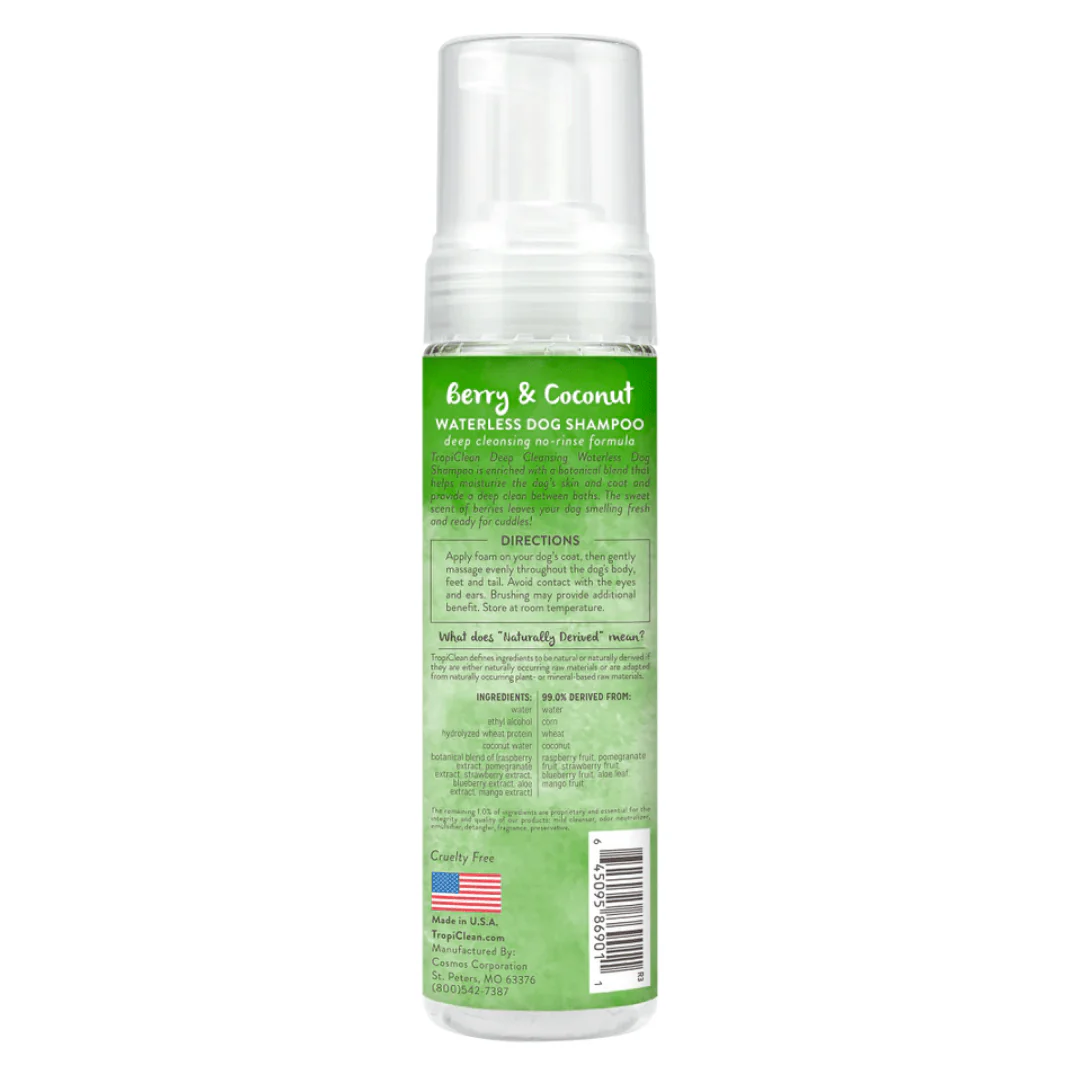 Tropiclean Waterless Deep Cleaning Shampoo for Pets - Image 5