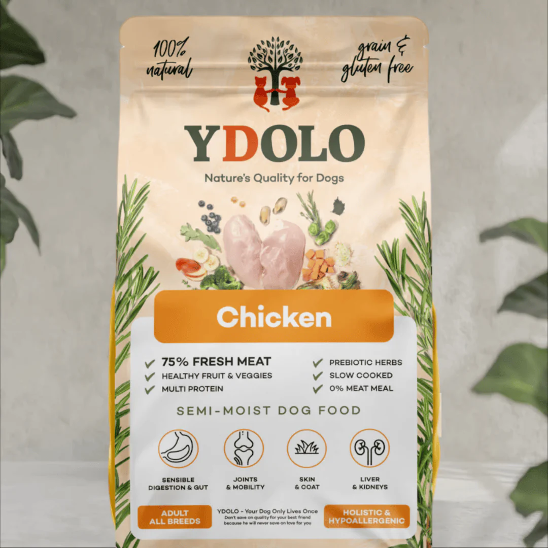 Ydolo Chicken Semi Moist Cold Pressed Dog Food - Image 6