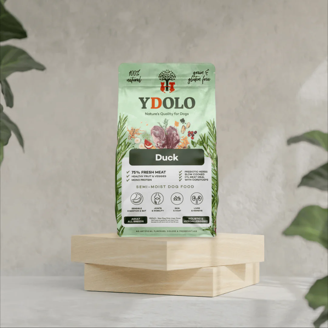 Ydolo Duck Semi Moist Cold Pressed Dog Food - Image 3