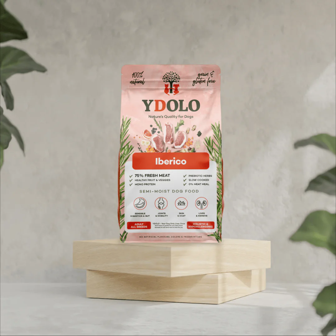 Ydolo Iberico Pork Semi Moist Cold Pressed Dog Food - Image 4