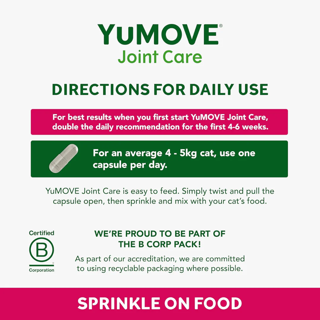 YuMove Joint Supplement Sprinkle Capsules for Cats - Image 4